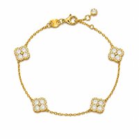 Bracciale Ultima Edizione Donna tiffany in Argento BAO1923-BIANCO-GIALLO